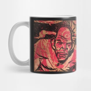 hulk and the absorbing man pop art Mug